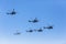 Helicopters Military Formation Flying