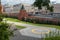 Helipad in Kremlin near the wall