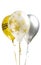 helium balloons festive isolated