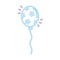 helium neon balloon bright