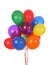 Helium party balloons