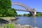 The Hell Gate Bridge (East River Arch Bridge) in New York City