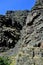 Hell`s Canyon Oregon and Idaho volcanic rock and limestone geologic feature vertical