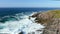 Hell's Hole coastal path, Malin Head, Ireland's northernmost point, Wild Atlantic Way. Co. Donegal