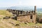 Hellenistic market building at Alinda ancient site in Aydin province of Turkey