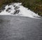 Hellesyltfossen waterfall in Hellesylt in the municipality of Stranda in MÃ¸re og Romsdal