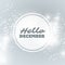 Hello December - Quote, Slogan, Saying, Concept on a Blurred Background