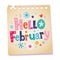 Hello February