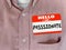 Hello I Am Passionate Red Nametag Shirt Caring Dedicated Ambitious Eager Employee
