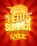 Hello summer, new summer collections poster