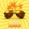 Hello Summer. Summer background/banner