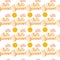 Hello Summer Sun Shine Seamless Pattern