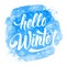 Hello Winter phrase