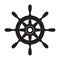 Helm vector logo icon Anchor Nautical maritime boat sea ocean illustration