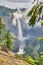 Helmcken waterfall within Wells Gray national park