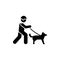 Helmet, action, gun, soldier, war, military, dog pictogram icon