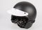Helmet black motorcycle anti-sun protective visor retro and vintage style cafe racer open face old school style