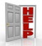 Help Door Opening to Support and Assistance