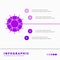 help, lifebuoy, lifesaver, save, support Infographics Template for Website and Presentation. GLyph Purple icon infographic style