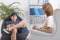 Helpful psychotherapy session for teenager