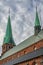Helsingor Saint Olaf Church Steeples