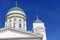 Helsinki Cathedral, a Lutheran church and landmark building in the Senate Square of Helsinki