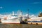 Helsinki, Finland - 12 June 2022: Passenger ship Ocean Majesty in port of Helsinki