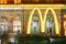 Helsinki, Finland. Big Logo Of Mcdonalds Restaurant Cafe In Old