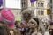 Helsinki, Finland - June 30, 2018: Participants ready for pride festival in Helsinki