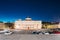 Helsinki, Finland. National Library Of Finland In Lighting At Evening Or Night Illumination.