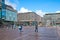 Helsinki. Finland. People on The Narinkka Square