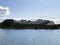 Helsinki, Finland : Suomenlinna, Sveaborg sea fortress seen from boat