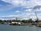 Helsinki, Finland : Sveaborg sea fortress seen from boat