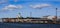 Helsinki port panorama