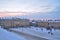 Helsinki. Senate Square at dawn