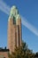 Helsinki stone clock tower