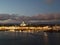 Helsinki sunset view