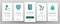 Hematology Onboarding Icons Set Vector