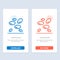 Hematology, Wbcs, White Blood Cells, White Cells  Blue and Red Download and Buy Now web Widget Card Template