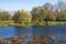 Hemingford Grey Meadow and the Great Ouse river