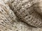 Hemp fiber, woven from natural fibers into fabrics Hand-made products from villagers