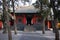 Henan, China`s famous tourist attraction, Shaolin Temple, Songshan.