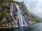 Hengjanefossen waterfall Lysefjord