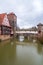 The Henkersteg, also Langer Steg, is a wooden footbridge over the Pegnitz in Nuremberg, Germany