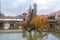 The Henkersteg, also Langer Steg, is a wooden footbridge over the Pegnitz in Nuremberg, Germany