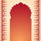Henna temple gate design