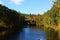 Henniker Covered Bridge in Henniker, New Hampshire