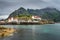 Henningsvaer, fishing village in the Lofoten archipelago, Norwa