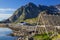 Henningsvaer village, Lofoten Islands, Norway, The Colorful Building Of Norway