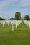 HENRI-CHAPELLE, BELGIUM - MAY 2016. Military Cemetery and Memorial